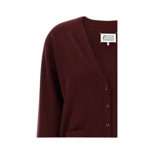 Maison Margiela Long-Sleeved V-Neck Cardigan