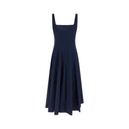 Staud Wells Pleated Sleeveless Dress