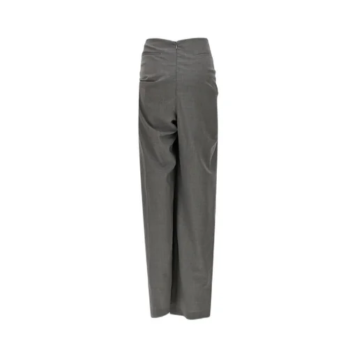 Giuseppe Di Morabito Draped Pleated High-Waisted Pants