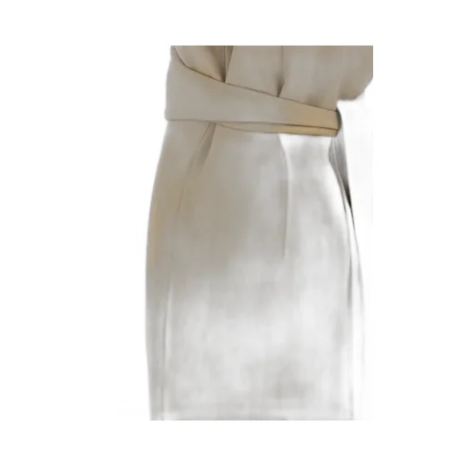 Brunello Cucinelli V-Neck Short-Sleeve Dress
