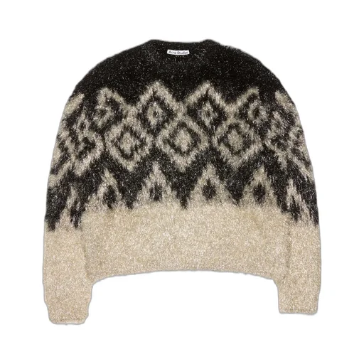 Geometric-Pattern Sweater