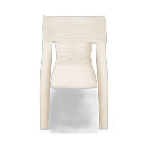Sheer Drape Long Sleeves Top