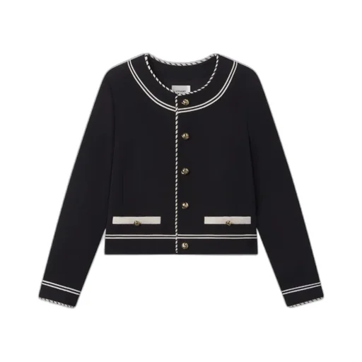 Button Embellished Jacket