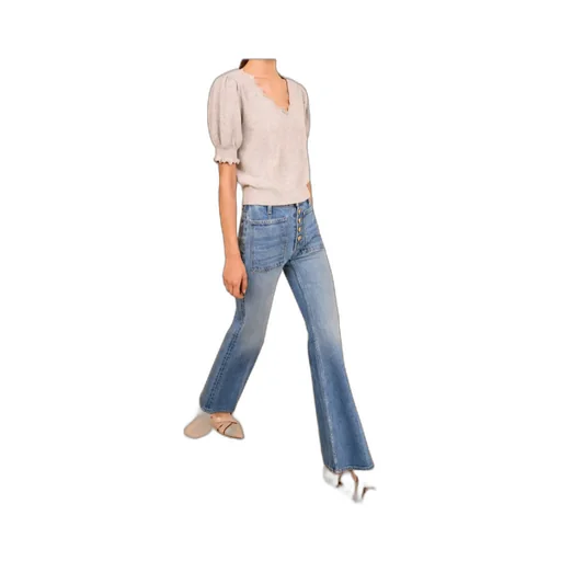 Polline Ruffled-Sleeve T-Shirt