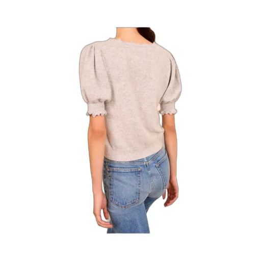 Polline Ruffled-Sleeve T-Shirt