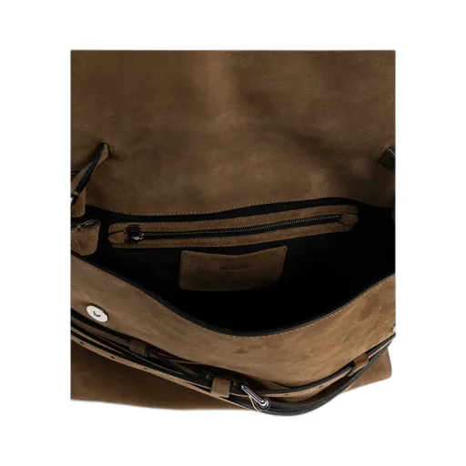 Moschino Logo Detailed Top Handle Handbag