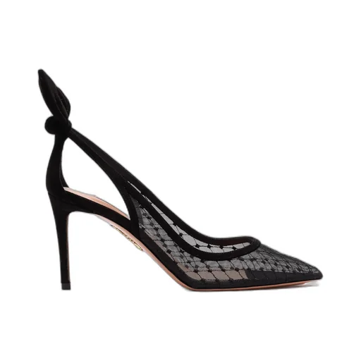 Aquazzura Mesh High Heel
