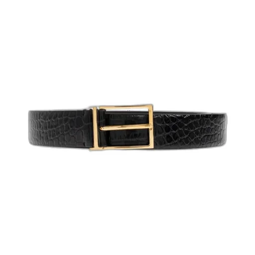 Tom Ford Embossed Buckle Belt
