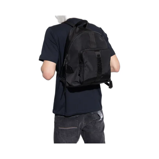 Moschino Logo Detailed Zipped Backpack