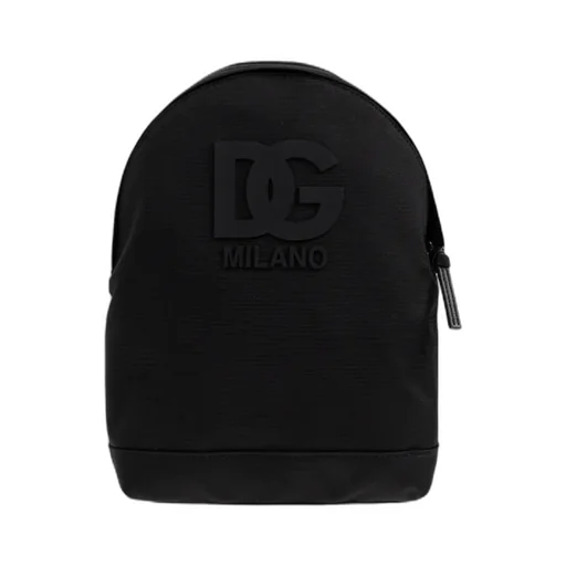 Dolce & Gabbana Kids Dg Patch Zip-Up Backpack