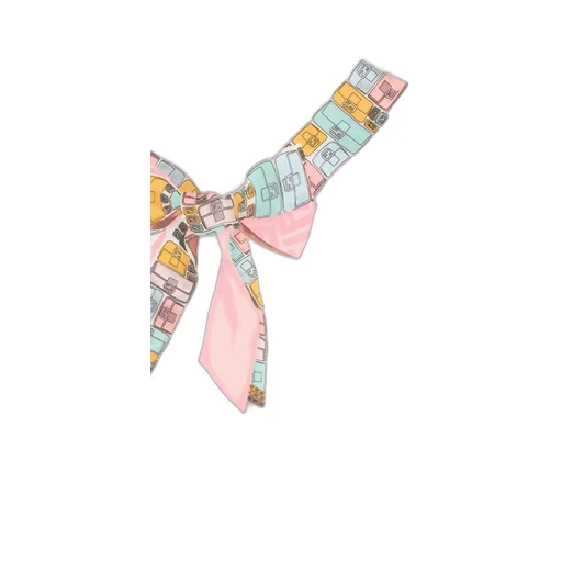 Fendi Kids Bow-Printed Crewneck T-Shirt