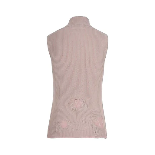 Mm6 Maison Margiela Distressed Knitted Vest