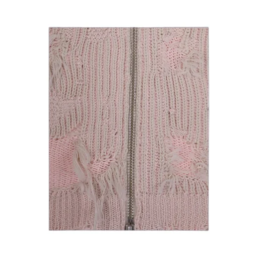 Mm6 Maison Margiela Distressed Knitted Vest
