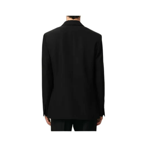 Ami Double Breasted Straight Smocking Jacket