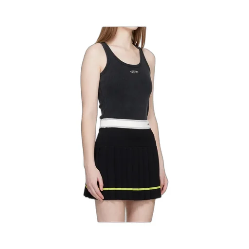 Ribbed Crew Neck Vest