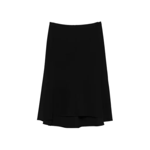 Asymmetric Short Skirt