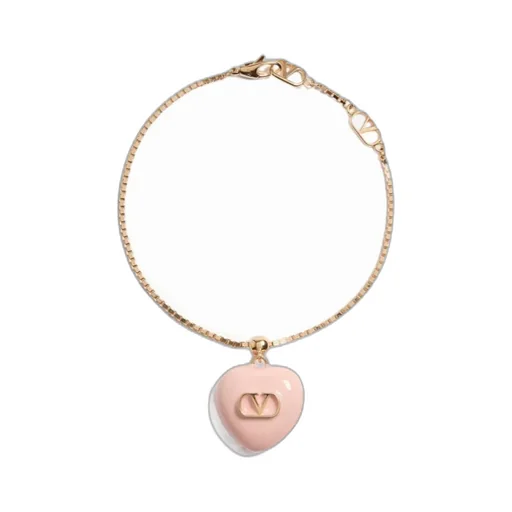 Coeur Royal Metal And Enamel Bracelet