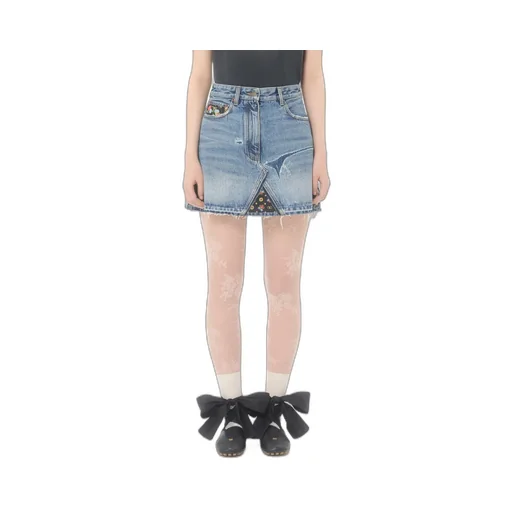 Short Denim Skirt