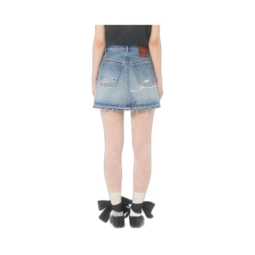 Short Denim Skirt