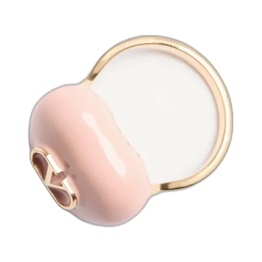 Coeur Royal Ring In Metal And Enamel