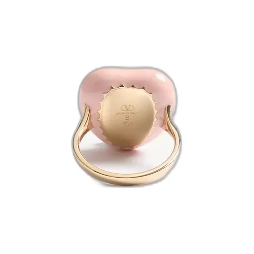 Coeur Royal Ring In Metal And Enamel