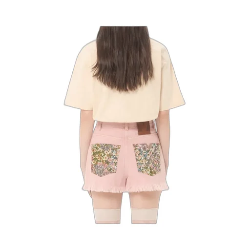 Valentino Logo Embroidered Crewneck T-Shirt