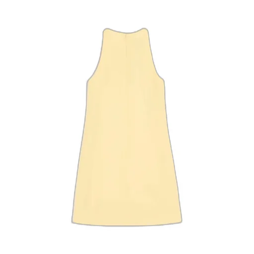 Embroidered Crepe Couture Short Dress