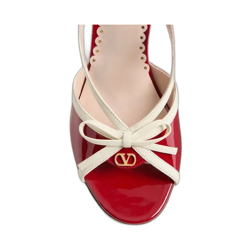 Bepointy Sandal In Patent Leather And Kidskin 100Mm