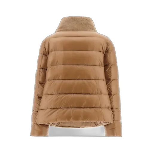 Faux-Fur Quilted Jacket