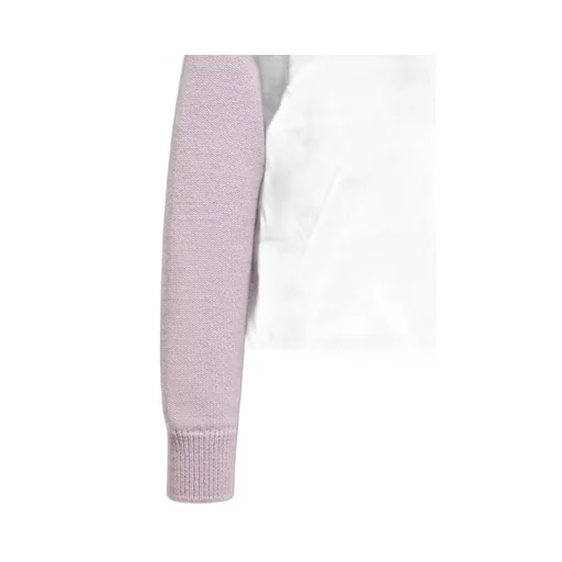 Wool Padded Zip-Up Cardigan