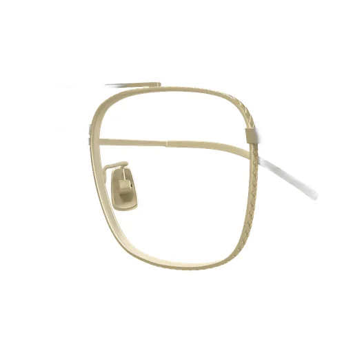 Bottega Veneta Eyewear	Pilot Frame Glasses