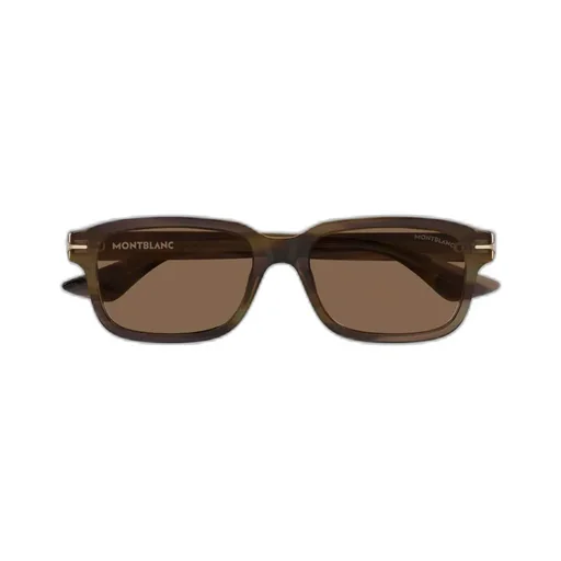 Montblanc Eyewear Rectangular Frame Sunglasses