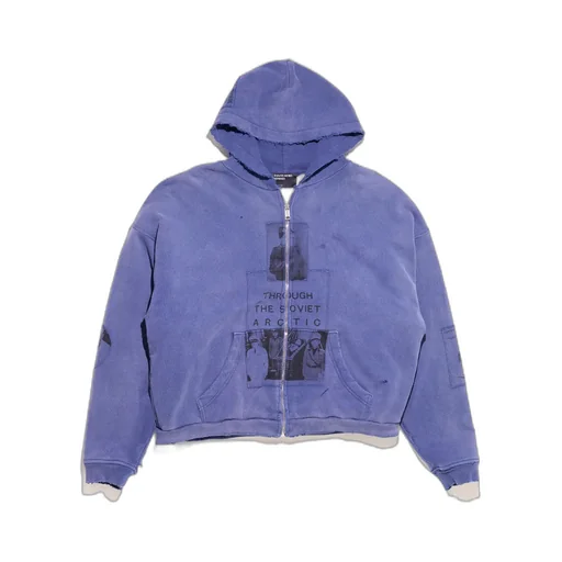 Soviet Arctic Assemblage Zip Hoodie