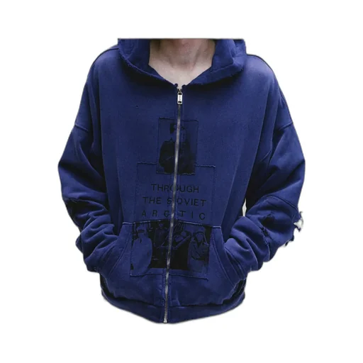 Soviet Arctic Assemblage Zip Hoodie