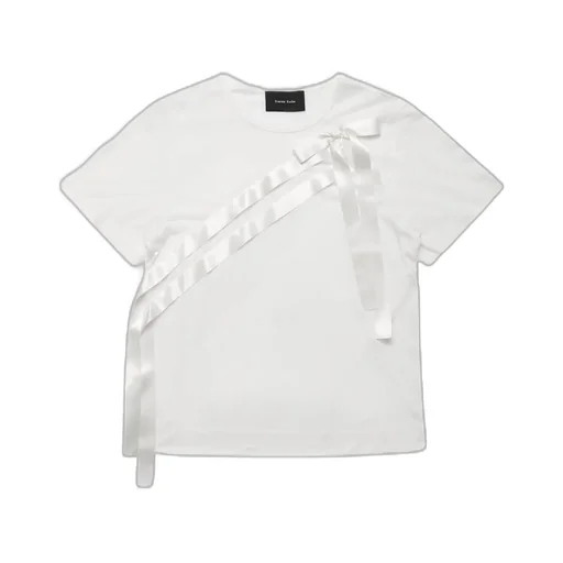 Simone Rocha Bow Sash Crewneck T-Shirt