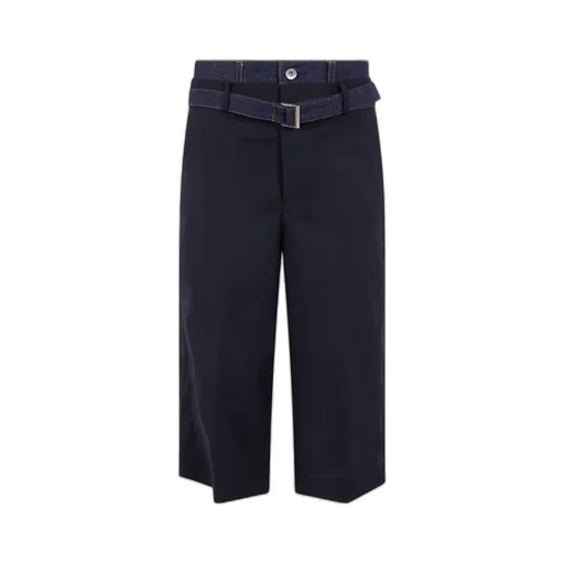 Belt-Detail Shorts
