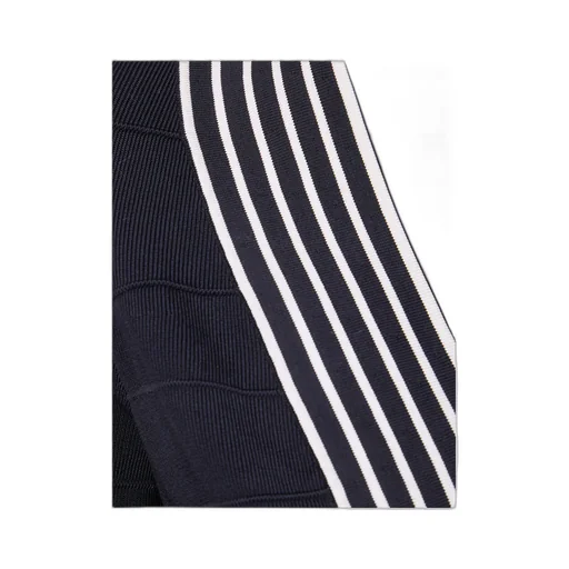 Elisabetta Franchi V-Neck Striped Cardigan