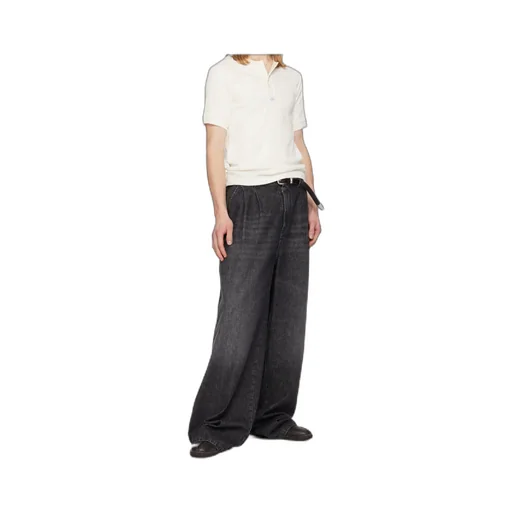 Nudo Serafino Six-Button Front T-Shirt