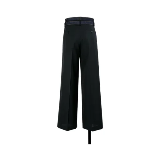 Casual Pants With Belt Loops