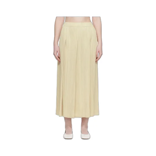 Pleated Midi Skirt