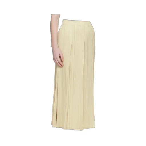 Pleated Midi Skirt