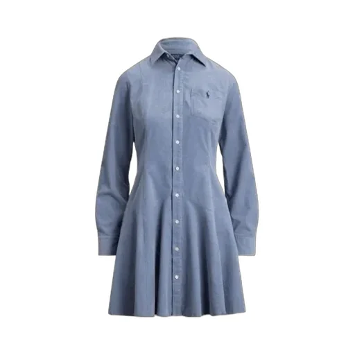 Button-Down Shirt Mini Dress