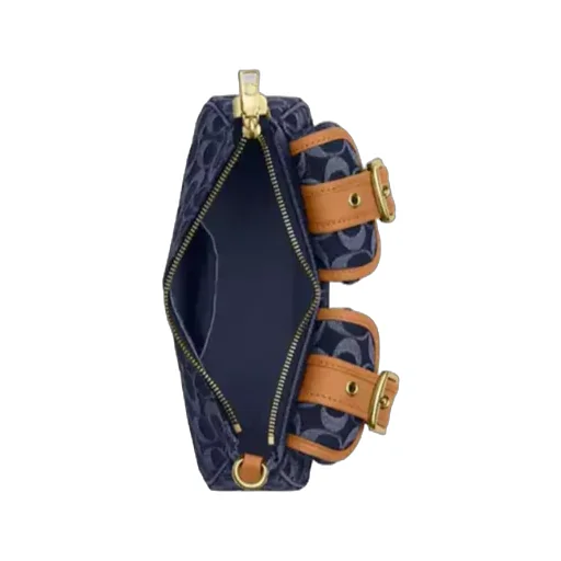 Ashton's Iconic Denim Shoulder Bag