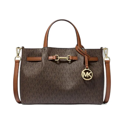 Carson Small Signature Logo Satchel
