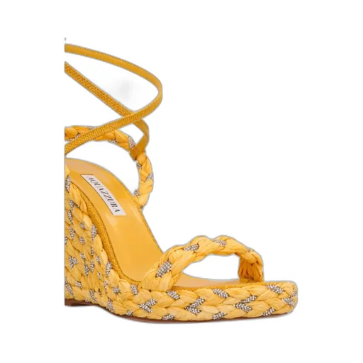 Woven Wedge Sandals
