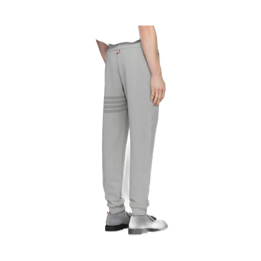 Thom Browne Solid Loopback Overdyed 4-Bar Sweatpants