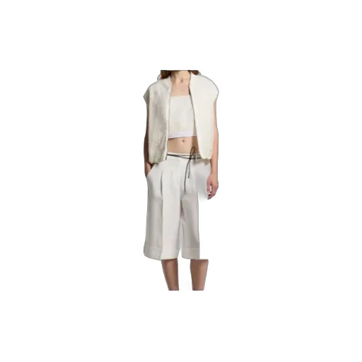 Tulle Vest With Embroidery