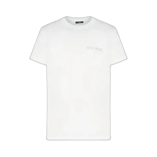 Balmain Logo Printed Crewneck T-Shirt