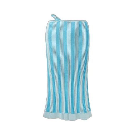 Gradient Stripe Skirt