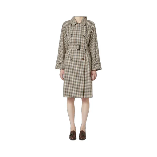 Long-Sleeved Trench Coat